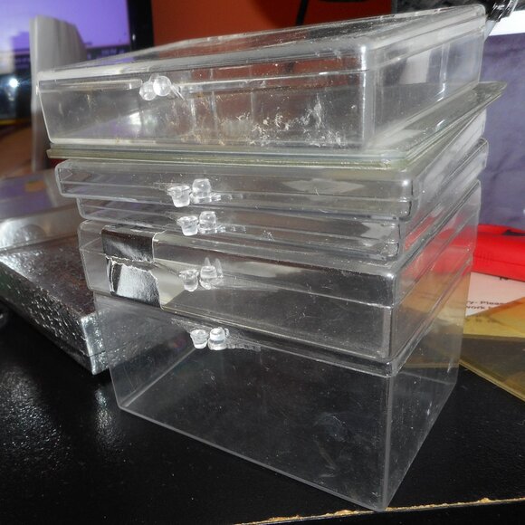 9 card holders, storage boxes for cards, - Picture 1 of 3